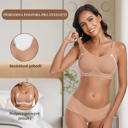 Podprsenka Feminella – pohodlí měkké jako obláček, bez kostic